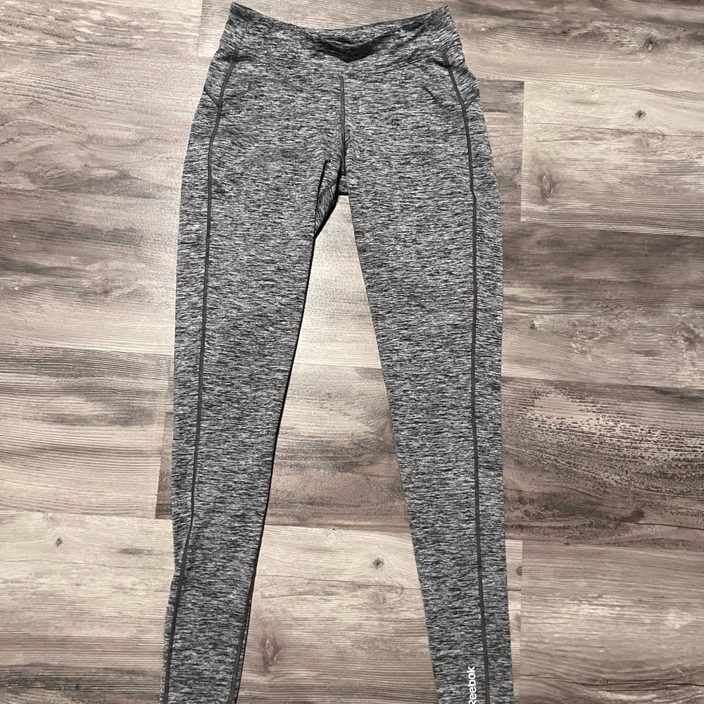 Reebok Heathered Gray Leggings